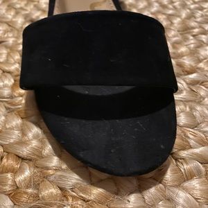 Sam Edelman block heel pumps! Black suede, size 10, never worn
